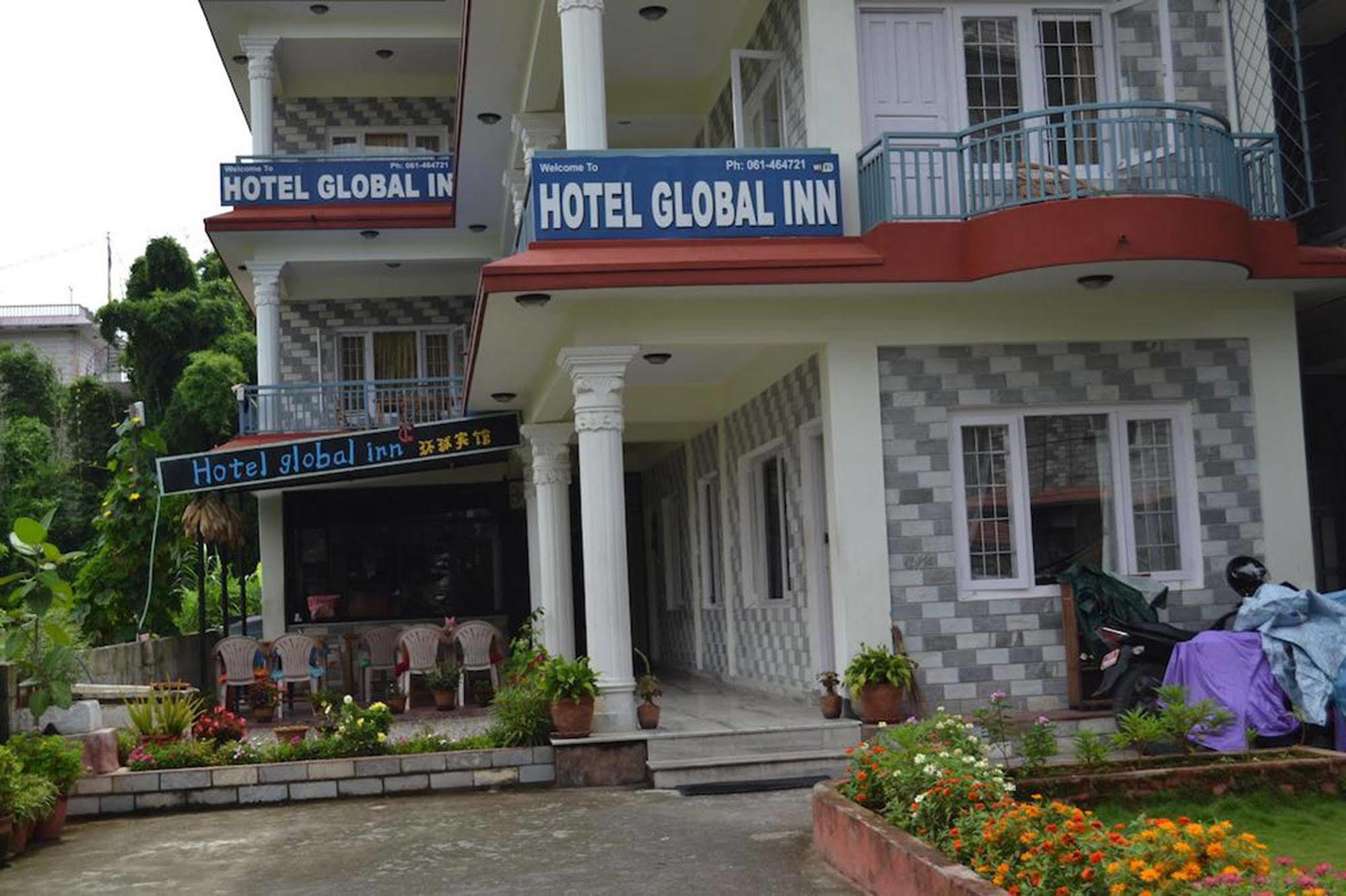 Hotel Global Inn ポカラ エクステリア 写真